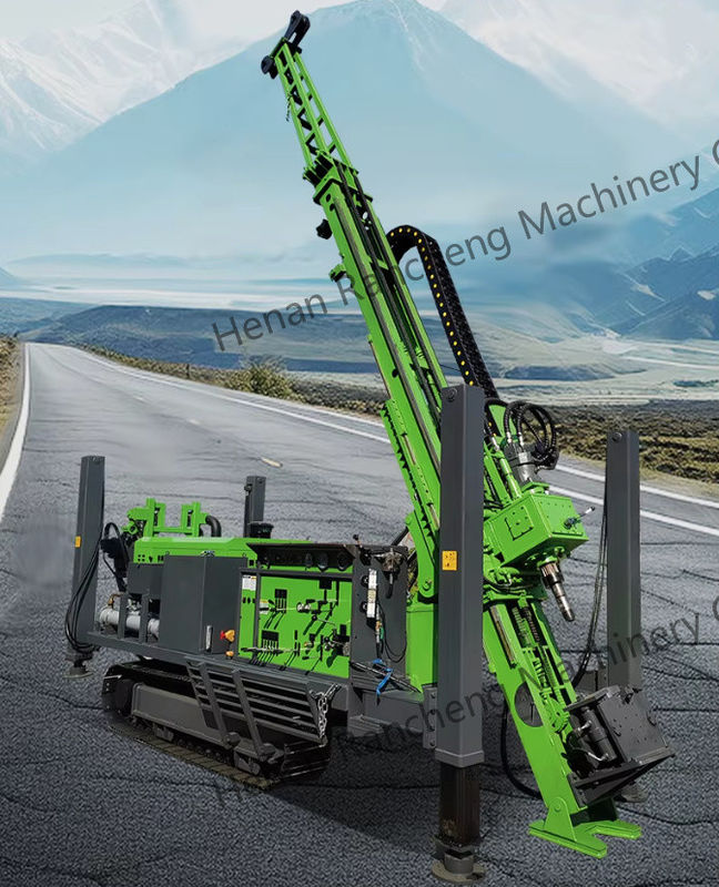 เครื่องเจาะแกนไฮดรอลิก RCJ1600C ความลึกเจาะ 1400-1800m ด้วยเครื่องยนต์ Cu-mmins 154KW