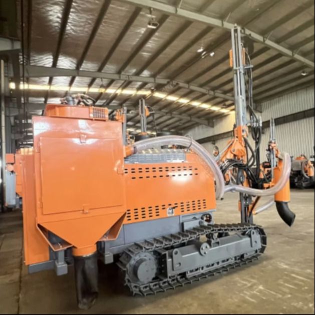 แท่นขุดเจาะแบบแยกส่วน (DTH) สำหรับงานไฮดรอลิกบนพื้นผิว สำหรับแรงบิดหมุน 3200 นิวตันเมตร