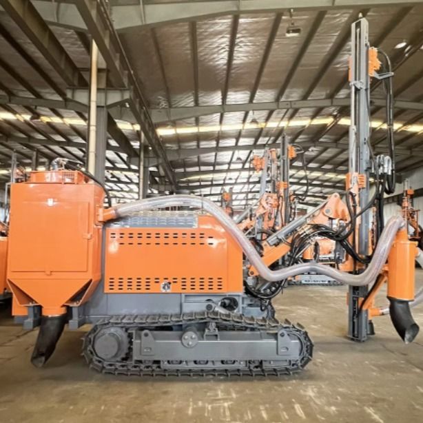 แท่นขุดเจาะแบบแยกส่วน (DTH) สำหรับงานไฮดรอลิกบนพื้นผิว สำหรับแรงบิดหมุน 3200 นิวตันเมตร