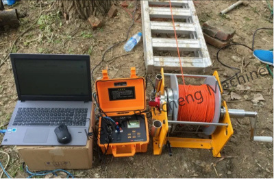 อุปกรณ์ธรณีฟิสิกส์ 300 เมตร สำหรับวัดค่าความต้านทานจำเพาะในหลุมเจาะ บันทึกข้อมูลน้ำบาดาล