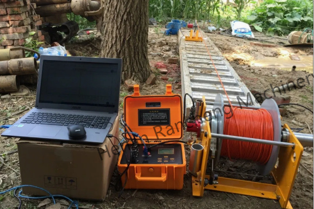 อุปกรณ์ธรณีฟิสิกส์ 300 เมตร สำหรับวัดค่าความต้านทานจำเพาะในหลุมเจาะ บันทึกข้อมูลน้ำบาดาล