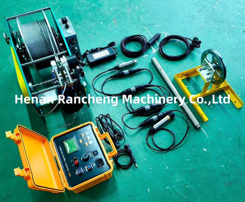 อุปกรณ์ธรณีฟิสิกส์ 300 เมตร สำหรับวัดค่าความต้านทานจำเพาะในหลุมเจาะ บันทึกข้อมูลน้ำบาดาล