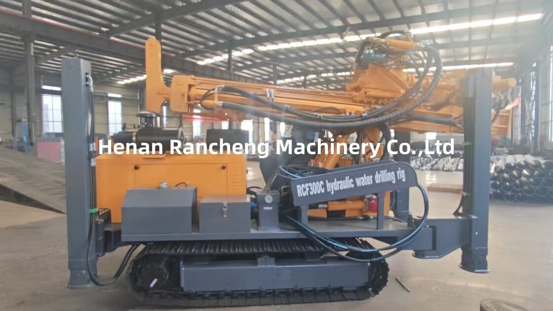 ความลึก 300 เมตร ช่องน้ํา แบบขบวนเครื่องเจาะ 85KW Yuchai Engine