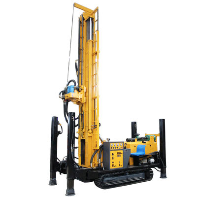 เครื่องขุดบ่อน้ําที่ติดเครื่องขบวน 91KW เครื่อง 55r/min - 115r/min ความเร็วหมุน