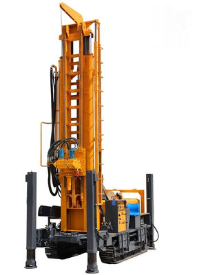 เครื่องเจาะบ่อน้ําแบบปนูเมติก ความลึกเจาะ 580m เครื่องยนต์ 132KW