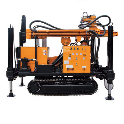 เครื่องเจาะบ่อน้ําลึก 200m เครื่อง 55KW เครื่องหมุน 4000Nm