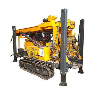 เครื่องเจาะบ่อน้ํา 65KW กว้าง 75mm - 350mm เครื่องเจาะบ่อไฮดรอลิก