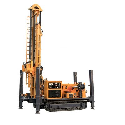 เครื่องเจาะน้ําลึก 500 เมตร เครื่องเจาะไฮดรอลิก 113KW Cummins เครื่องยนต์ดีเซล