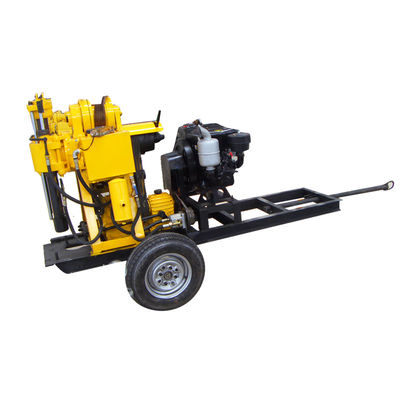 RCJ130W เครื่องเจาะเจาะขนาดเล็กแบบไฮดรอลิก Mutil เครื่องเจาะทํางานด้วยเครื่องยนต์ดีเซล 20 HP
