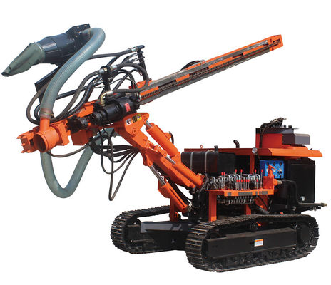 เครื่องเจาะไฮดรอลิกครอลเลอร์ DTH เครื่องเจาะไฮดรอลิกครอลเลอร์ DTH 61HP เครื่องเจาะไดเซล 40m