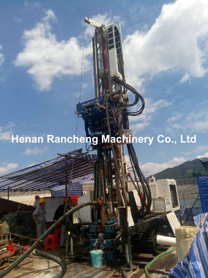 เครื่องขุด Crawler Hydraulic Sonic Crawler พร้อมเครื่องยนต์ Cummins ขนาด 132KW
