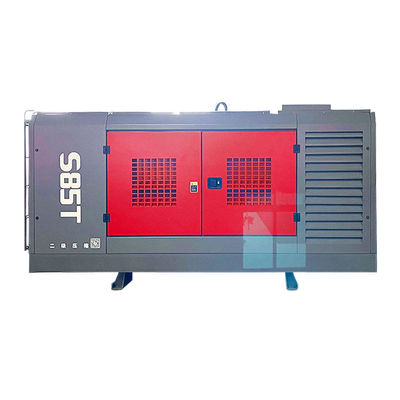 22bar ความดันเจาะอากาศคอมเพรสเซอร์ 228KW เครื่องยนต์ดีเซลสกรูอากาศคอมเพรสเซอร์