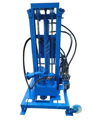 เครื่องเจาะบ่อน้ําขนาดเล็กพกพา 11KW 1500mm ไม้เจาะ Dia 150m หอบลึก