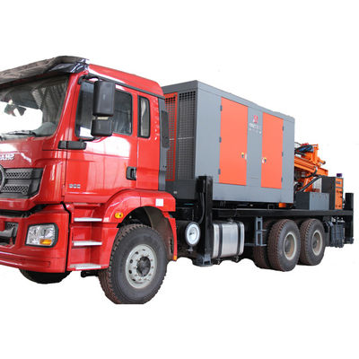 RCF200T เครื่องเจาะบ่อน้ําแบบไฮดรอลิก เครื่องเจาะบ่อน้ําแบบรถบรรทุก / 200m เครื่องเจาะบ่อน้ําแบบรถบรรทุก / 6X4 เครื่องเจาะบ่อน้ําแบบรถบรรทุก
