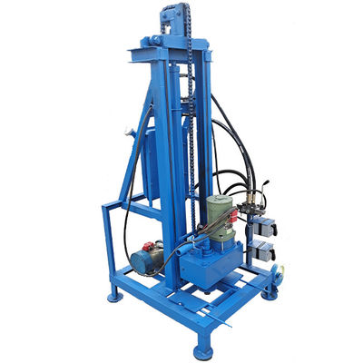 เครื่องเจาะบ่อน้ําแบบไฮดรอลิก ซิลินเดอร์พกพา ความลึก 100m ช่องเจาะ 51mm