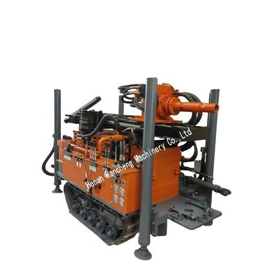 เครื่องเจาะบ่อน้ําขนาด 180 เมตร มินิครอลเลอร์ พร้อมเครื่องยูชาย 77.3KW สําหรับเจาะหลุม