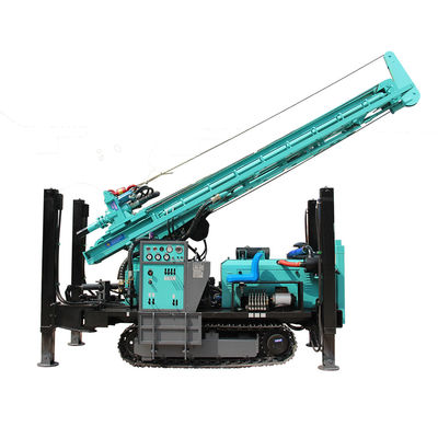 เครื่องเจาะหลุมขุด 280m Crawler พร้อมเครื่องบดอากาศ เครื่องเจาะบ่อน้ํา