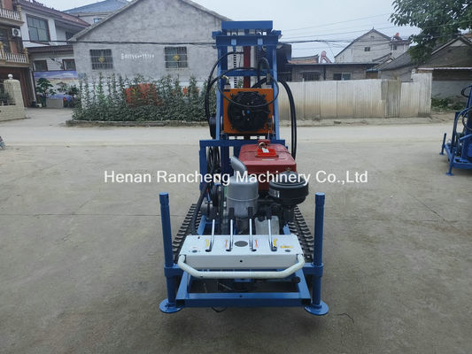 RCS200C Crawler ติดตั้ง 150m พกพาขนาดเล็ก Rotary ช่องเจาะน้ํา