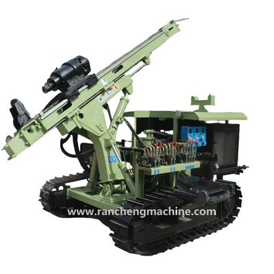 กว้างขวางขุดสูงสุด 400 มม RC130Y Micro Pile Rig แก้ไขการเจาะที่หลากหลายสําหรับบ่อน้ํา