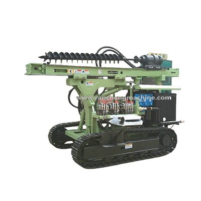 RC130Y Micro Pile Rig ยอดเยี่ยม 400mm กว้างเจาะ เหมาะสําหรับหลากหลายน้ําบ่อน้ํา Auger ค้อนและ DTH การเจาะ