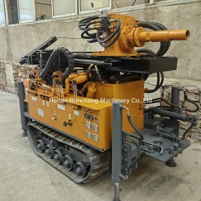 เครื่องเจาะบ่อน้ําแบบไฮดรอลิก ความลึก 150m กว้าง 90-300mm ด้วยแรงยก 12T