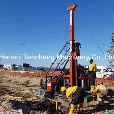 อุปกรณ์เจาะแกนไฮดรอลิกแคร์เลอร์ที่พัฒนาโดย 74KW Cummins