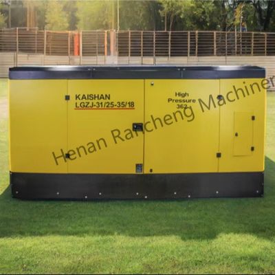 25bar 1107cfm ไดเซลสกรูเครื่องปรับอากาศสําหรับน้ําดีด้วย 400hp Yuchai