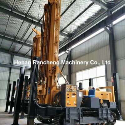 เครื่องเจาะบ่อน้ําน้ําแบบพนูเมติก ความลึก 800m พร้อมเครื่องปัดอากาศ หรือปั๊มดิน