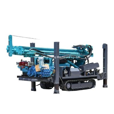 ความลึกในการเจาะ 450 เมตร สูง ไฮดรอลิก ขา Crawler ช่องเจาะน้ํา