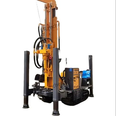 เครื่องเจาะบ่อน้ํายางไฮดรอลิก เครื่องเจาะบ่อนน้ํายางยางยางยางสําหรับ 260m