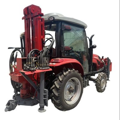 เครื่องเจาะบ่อน้ําแบบไฮดรอลิก 260m 4500kg ด้วยแรงยก 12t