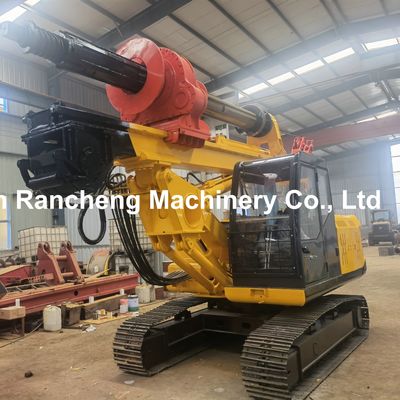 RCQ515M เครื่องเจาะพูลขนาดเล็ก ความลึกเจาะ 15m เครื่องเจาะแบบหมุนไหวขนาดเล็ก
