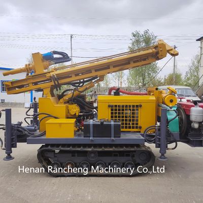 เครื่องเจาะบ่อน้ํา 150m ไฮดรอลิก สําหรับ 17 - 31m3/Min การบริโภคอากาศ