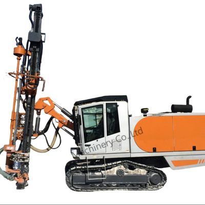 อัตโนมัติ Integrated ไฮดรอลิก DTH ระเบิดหลุมเจาะ Rig สําหรับ Yuchai YC6J220 162 KW