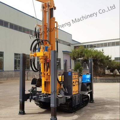 เครื่องเจาะบ่อน้ําแบบไฮดรอลิกลึก 800 เมตร พร้อมเครื่องยนต์ Cummins 154KW