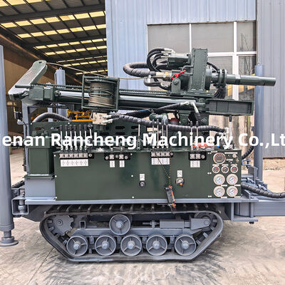 180m Hydraulic Crawler Compact Mini Water Well Drilling Machine for Medium Scale Drilling