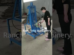 เครื่องเจาะบ่อน้ําแบบพกพา 60V 1500W เครื่องเจาะบ่อน้ําขนาด 100m ความลึก 100 - 300mm Dia